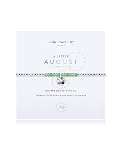 Joma Jewellery A Little Birthstone August